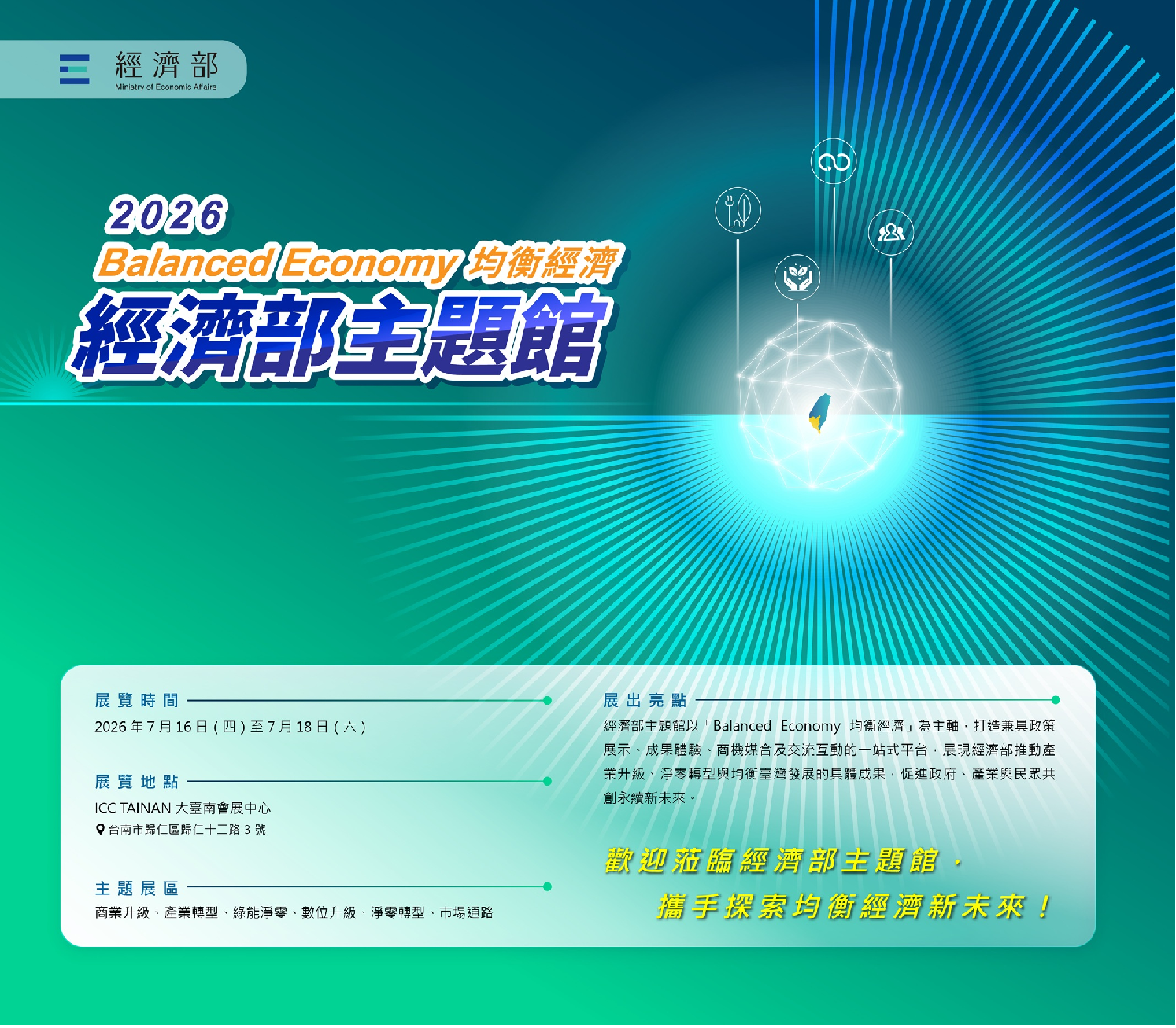 【活動推薦】想一次掌握產業升級、AI數位轉型、淨零與綠色商機嗎？